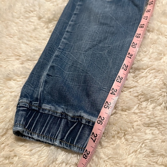 American Eagle Outfitters Women’s Size Medium Active Flex Denim Blue Jeans EUC - Picture 4 of 9